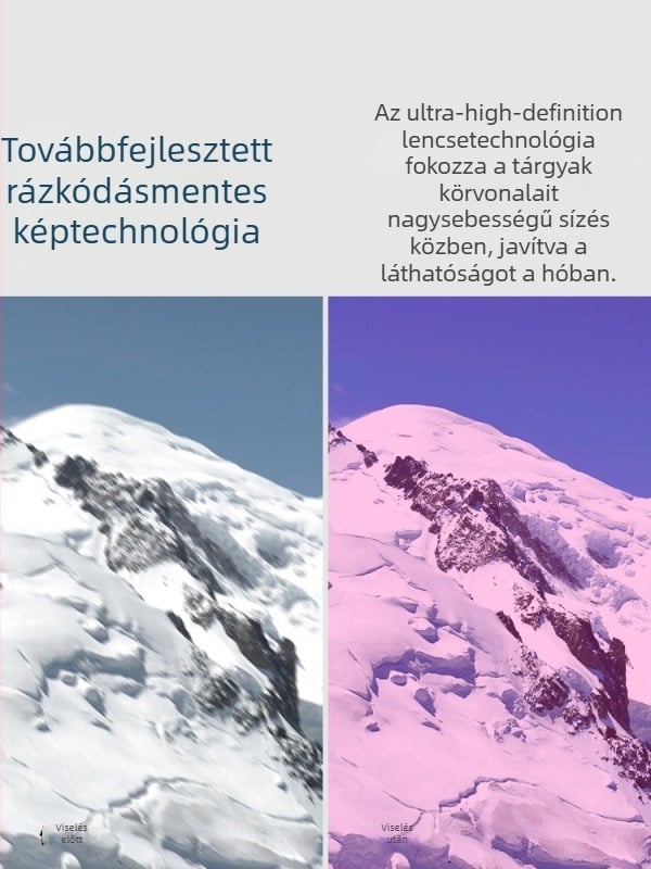 Kapvoe Maze színváltós mágneses síszemüveg, kültéri, szélálló, vízálló és UV-szűrős szemüveg férfiaknak és nőknek