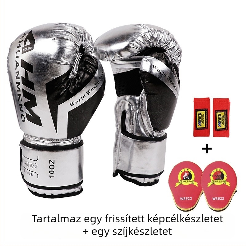 Spot Wholesale Boxing Gloves Sanda Boxing Training Felnőtteknek és Gyerekeknek Vastagított Védőkesztyűk