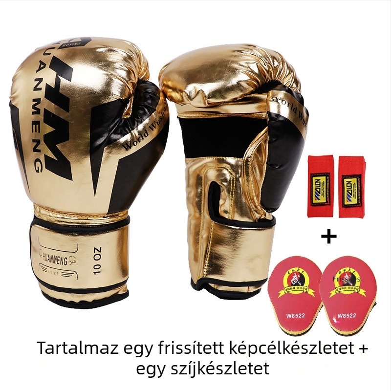Spot Wholesale Boxing Gloves Sanda Boxing Training Felnőtteknek és Gyerekeknek Vastagított Védőkesztyűk