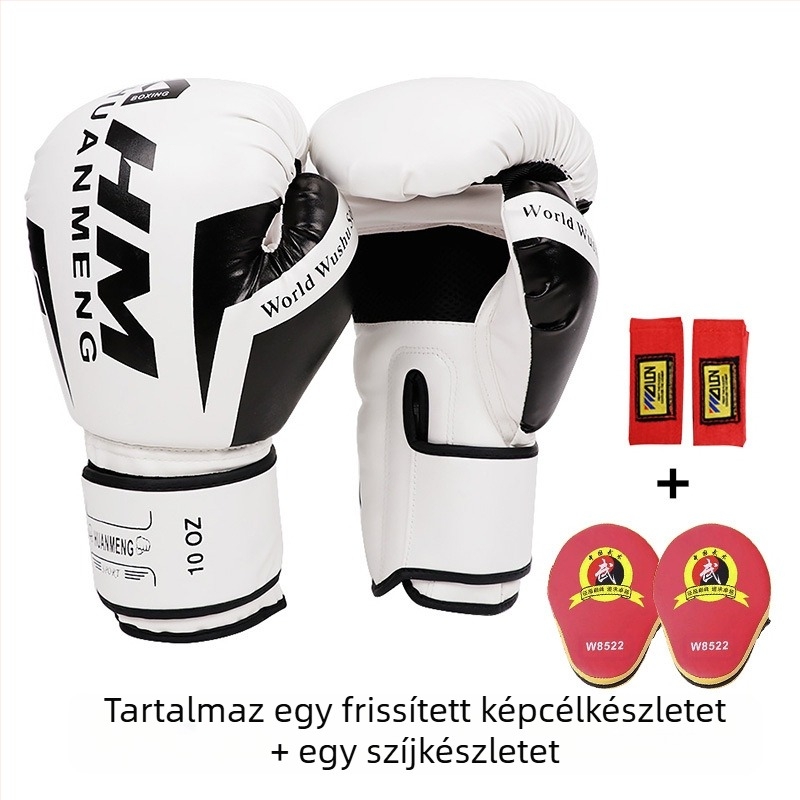 Spot Wholesale Boxing Gloves Sanda Boxing Training Felnőtteknek és Gyerekeknek Vastagított Védőkesztyűk