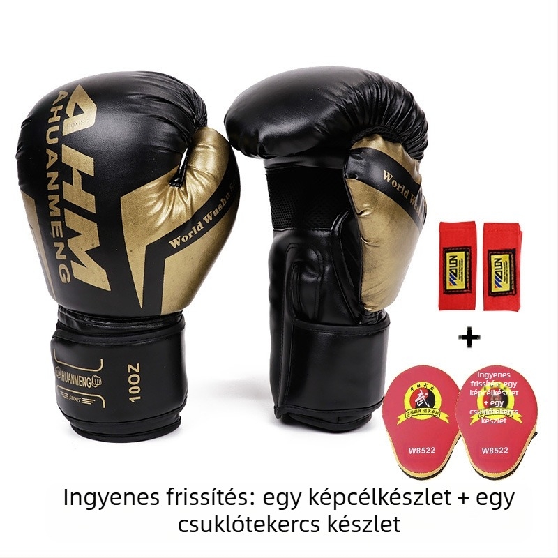 Spot Wholesale Boxing Gloves Sanda Boxing Training Felnőtteknek és Gyerekeknek Vastagított Védőkesztyűk