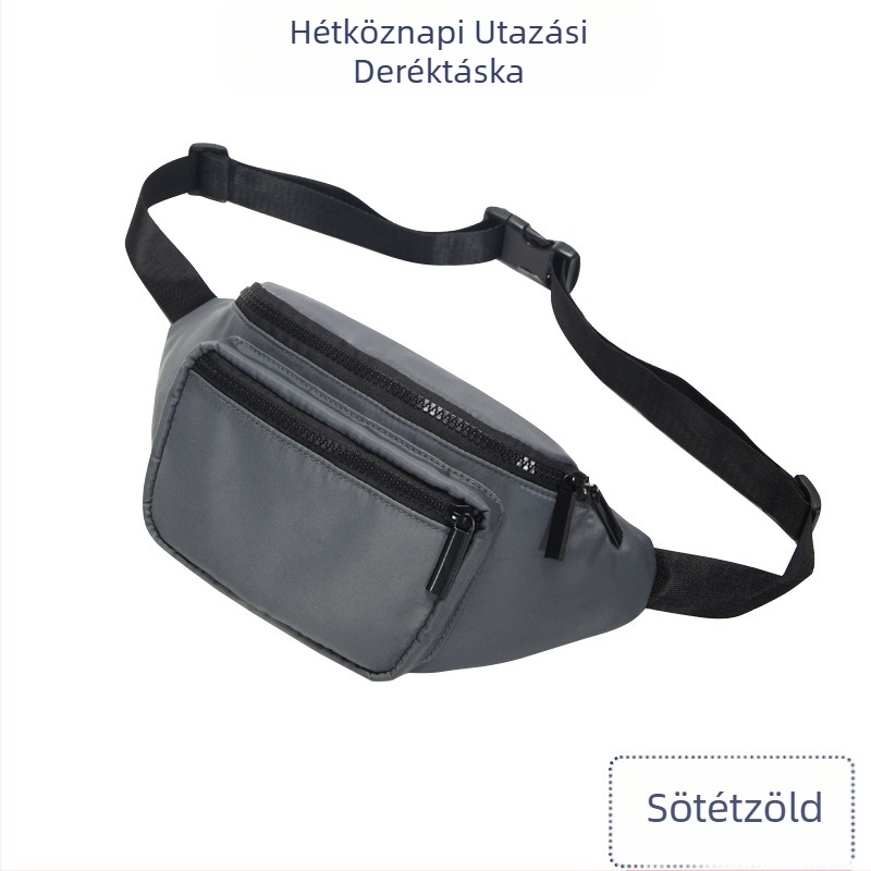 Új sport övtáska férfi és női kültéri futó fitneszfelszereléshez, multifunkcionális, vízálló kis övtáska, pénztárca, mobiltelefon-táska