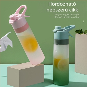 Spray Pohár Kültéri Fagyos Víz Pohár Diák Színátmenet Kettős célú Közvetlen Iváshoz Nagy Kapacitású Sport Hordozható Pohár Határokon Átnyúló Vízforraló