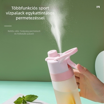 Spray Pohár Kültéri Fagyos Víz Pohár Diák Színátmenet Kettős célú Közvetlen Iváshoz Nagy Kapacitású Sport Hordozható Pohár Határokon Átnyúló Vízforraló