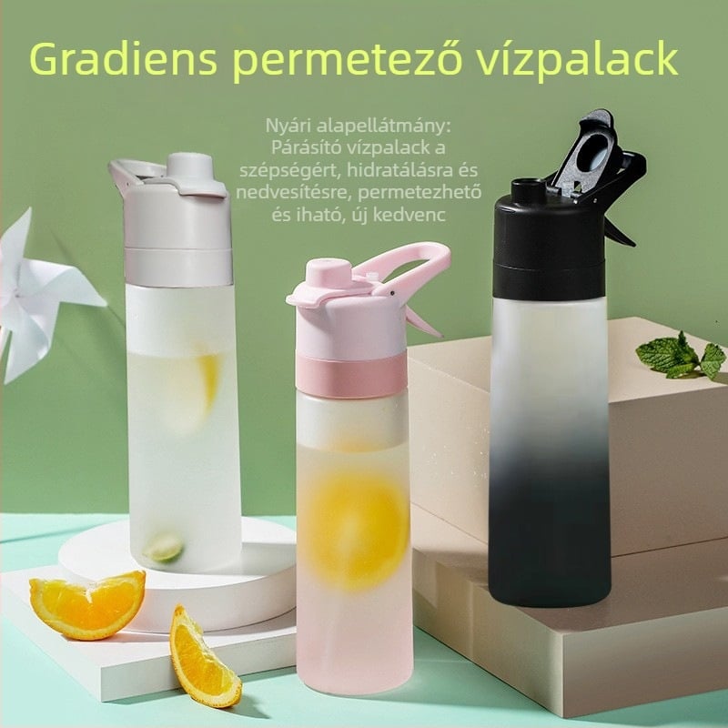 Spray Pohár Kültéri Fagyos Víz Pohár Diák Színátmenet Kettős célú Közvetlen Iváshoz Nagy Kapacitású Sport Hordozható Pohár Határokon Átnyúló Vízforraló