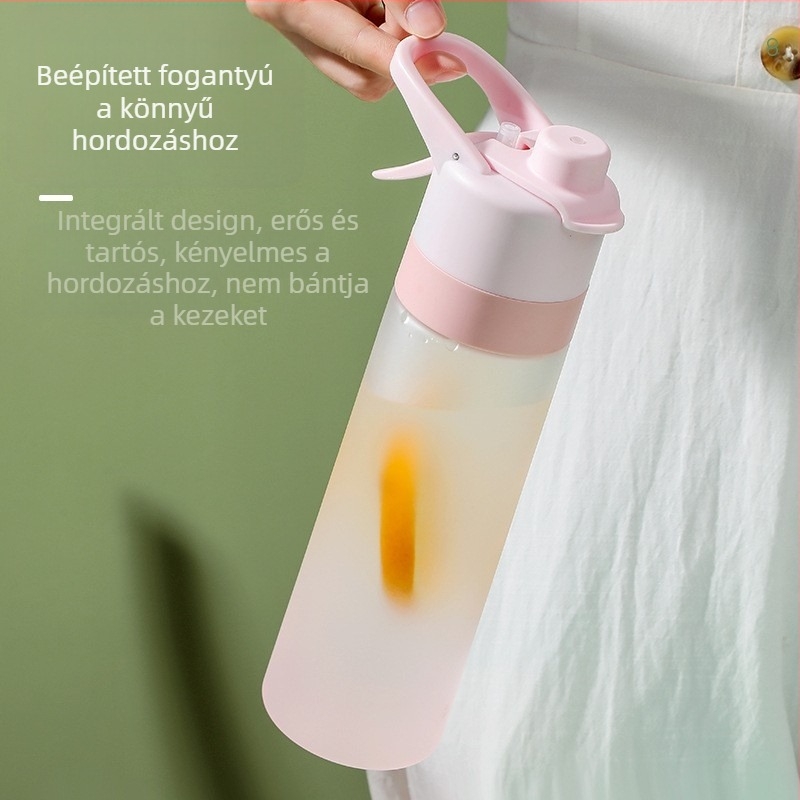 Spray Pohár Kültéri Fagyos Víz Pohár Diák Színátmenet Kettős célú Közvetlen Iváshoz Nagy Kapacitású Sport Hordozható Pohár Határokon Átnyúló Vízforraló