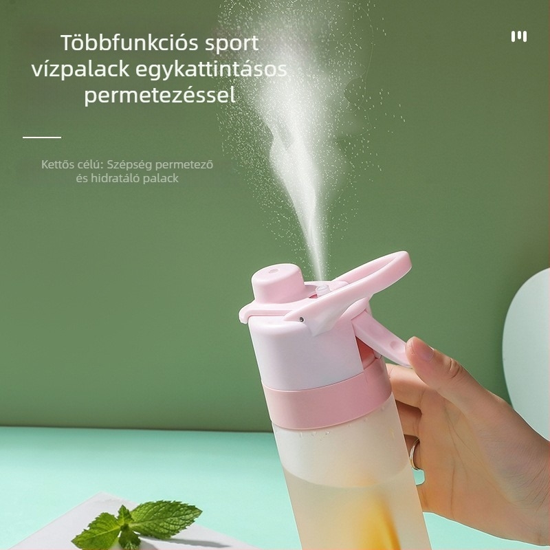 Spray Pohár Kültéri Fagyos Víz Pohár Diák Színátmenet Kettős célú Közvetlen Iváshoz Nagy Kapacitású Sport Hordozható Pohár Határokon Átnyúló Vízforraló