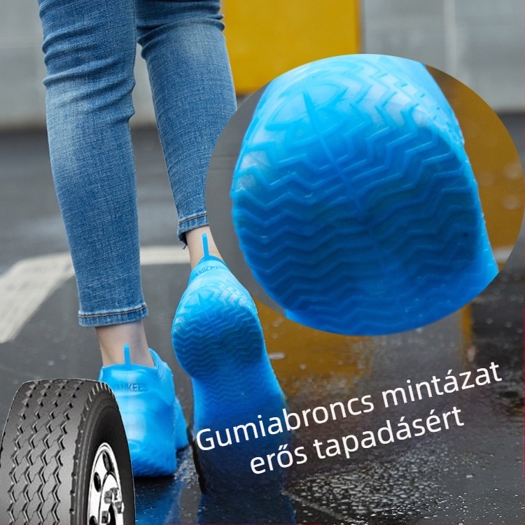 Eső- és homokálló, vastagított szilikon esőcipőhuzatok férfiaknak, nőknek, felnőtteknek és gyerekeknek, közvetlenül a gyártótól szállítva.