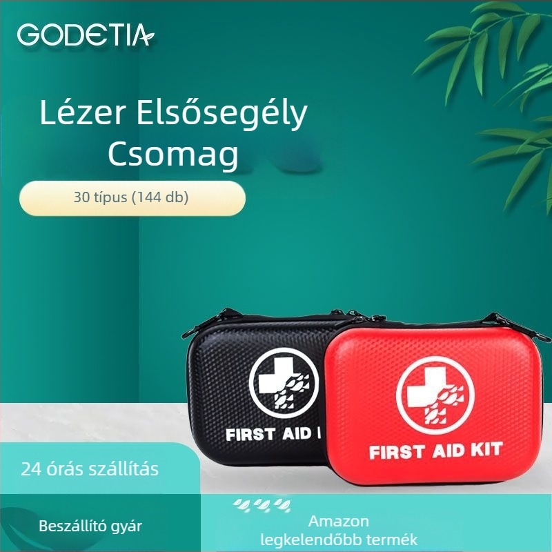 Amazon Spot autós elsősegélycsomag otthoni önmentő hordozható vízálló Eva vészhelyzeti készlet kültéri mentés