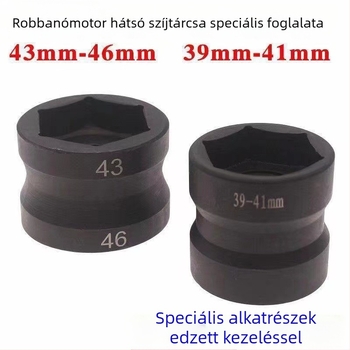 Duplafejű hüvely GY6 szíjtárcsa anyahüvely hátsó kuplung szétszerelő szerszám motorkerékpár speciális szerszám