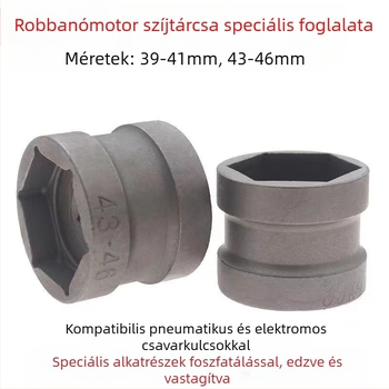 Duplafejű hüvely GY6 szíjtárcsa anyahüvely hátsó kuplung szétszerelő szerszám motorkerékpár speciális szerszám