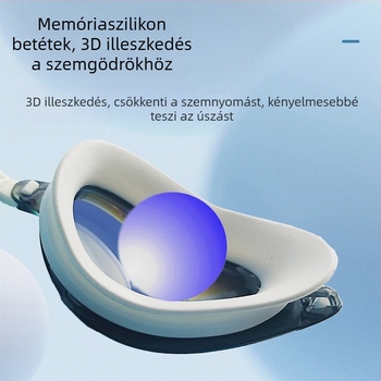 2025 új úszószemüveg, határokon átnyúló, forró, professzionális, versenyképes úszószemüveg, HD vízálló, páramentes sportfelszerelés nagykereskedelem