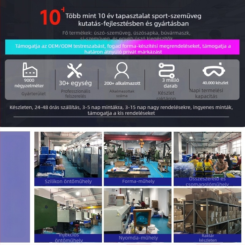 2025 új úszószemüveg, határokon átnyúló, forró, professzionális, versenyképes úszószemüveg, HD vízálló, páramentes sportfelszerelés nagykereskedelem