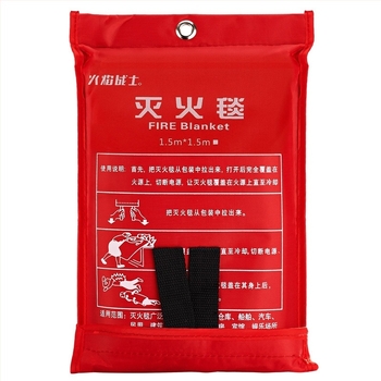 Üvegszálas tűzoltó takaró, menekülési takaró, háztartási, kereskedelmi tűzoltó takaró, speciális gyári ellátás