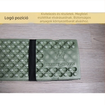 Kültéri kempingezéshez hordozható tojásvályú nedvességálló szőnyeg, vastagított összecsukható napszőnyeg, sátoros kempingszőnyeg, könnyű és tartós