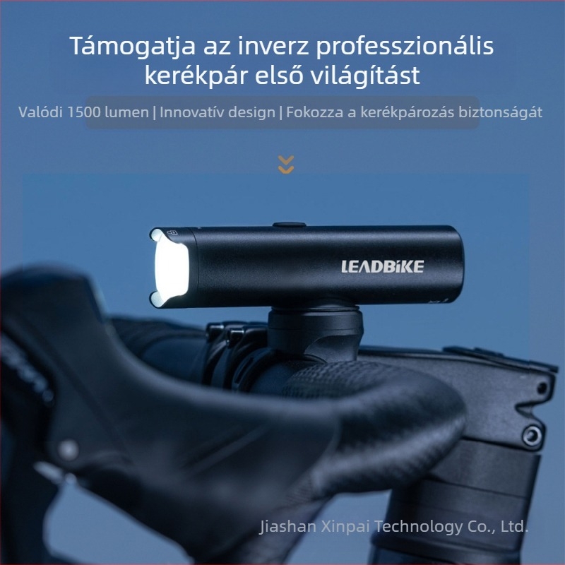 Impression Cycling új termék alumínium ötvözetből készült országúti hegyi kerékpár fényszóró 1500 lumenes nagy fényerejű zseblámpa, fejjel lefelé is használható
