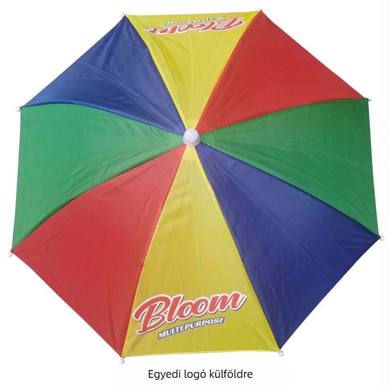 32 cm-es görögdinnye sapka esernyőtartó esernyő sapka sapka esernyő horgász sapka esernyő export nyomtatás reklám esernyő szivárvány