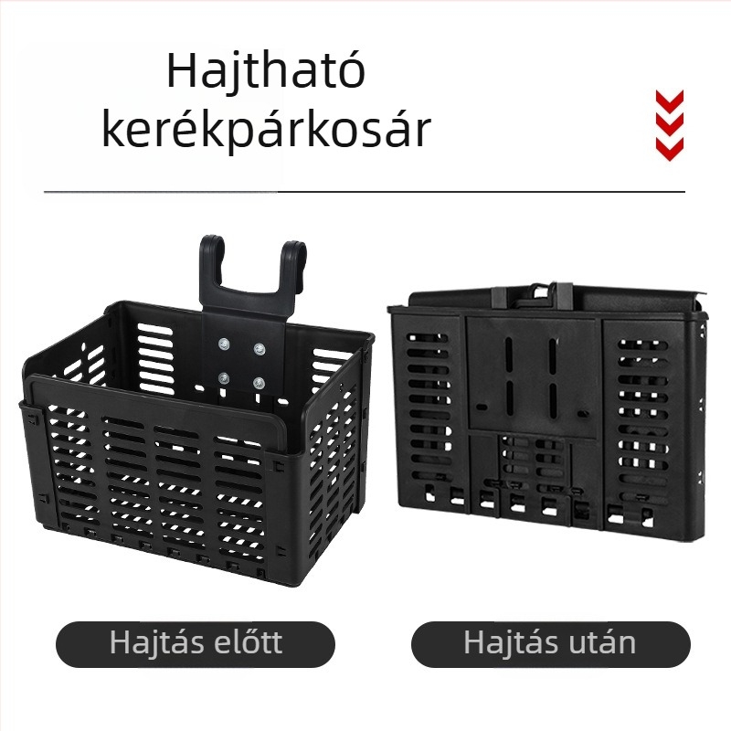 West Rider kerékpárkosár összecsukható kosár gyorskioldós kosár polcos kosár hordozható zöldséges kosár kerékpár kiegészítők