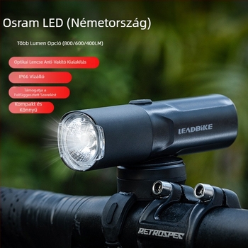 leadbike kerékpár fényszórók fejjel lefelé akaszthatók 400 600 800 lumen hegyi úti autó zseblámpa