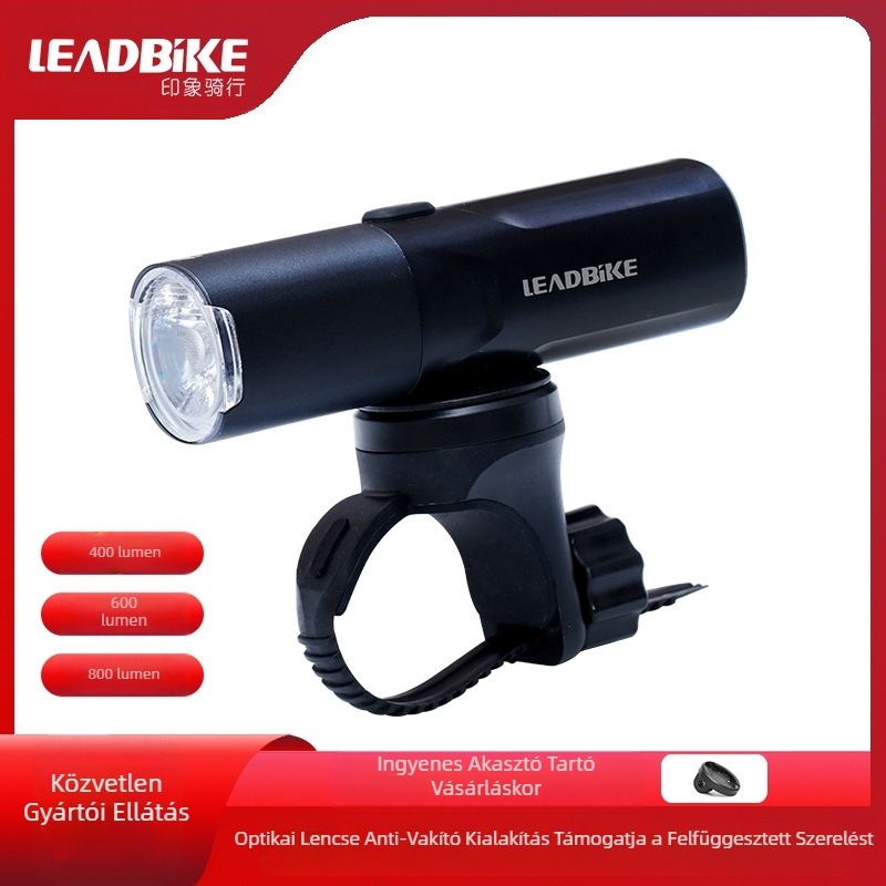 leadbike kerékpár fényszórók fejjel lefelé akaszthatók 400 600 800 lumen hegyi úti autó zseblámpa