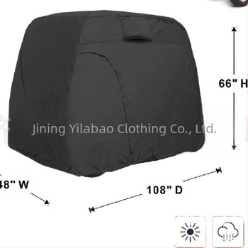 Határokon átnyúló Amazon golfkocsi kabát 2 üléses 4 üléses golfkocsi takaró esőálló napálló fagyálló autótakaró