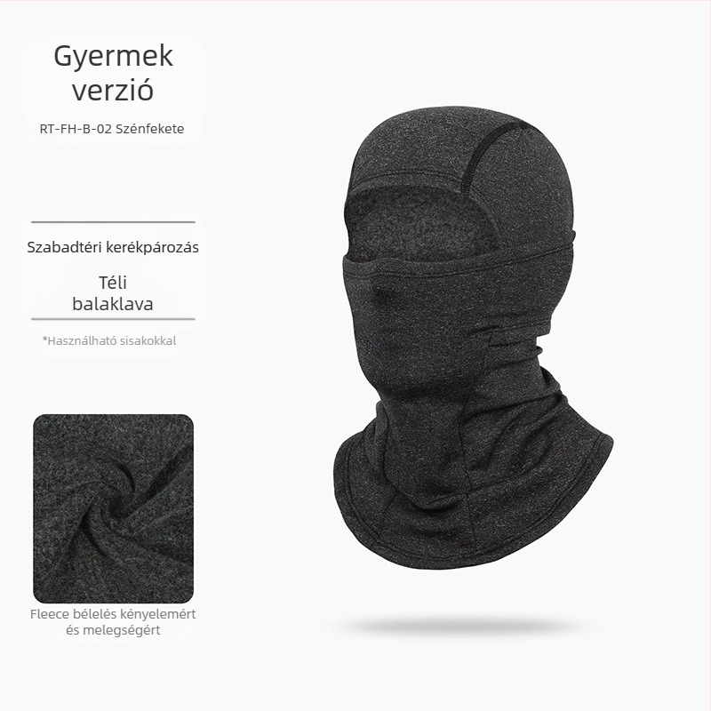 Ruidong határokon átnyúló meleg lovagló fejfedő motorkerékpár polár sapka teljes arcú szélálló hidegálló maszk kültéri arcvédő sál