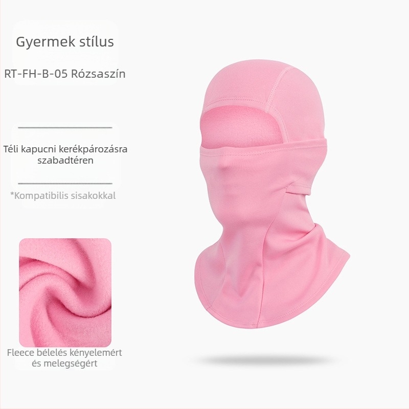 Ruidong határokon átnyúló meleg lovagló fejfedő motorkerékpár polár sapka teljes arcú szélálló hidegálló maszk kültéri arcvédő sál