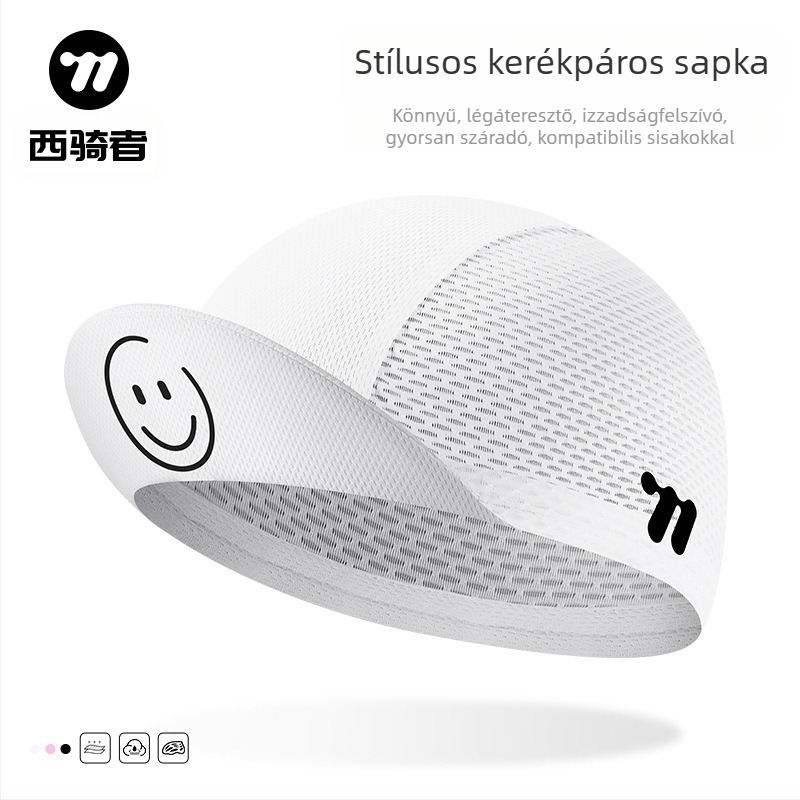 West Rider lovaglósapka, lélegző napellenző, napvédő sapka, kerékpáros sapka, országúti, sisakbéléses sapka, nyári