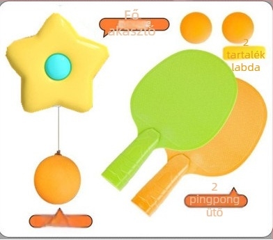 Függesztett asztalitenisz edzőgép gyermekeknek beltéri szülő-gyermek gyakorláshoz érzékelő rendszer műtárgy lebegő látásjavító kéz-szem koordináció