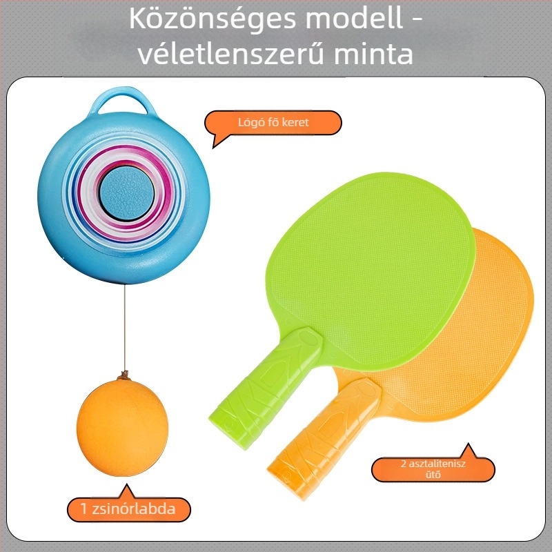 Függesztett asztalitenisz edzőgép gyermekeknek beltéri szülő-gyermek gyakorláshoz érzékelő rendszer műtárgy lebegő látásjavító kéz-szem koordináció
