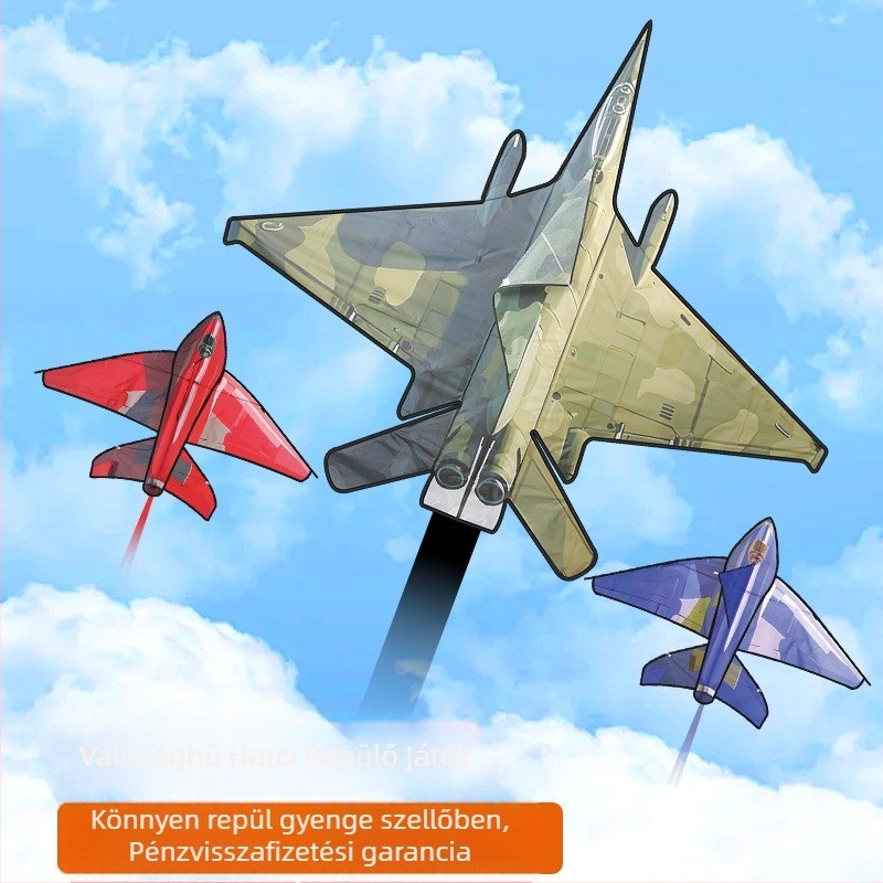 Új repülőgép sárkányrepülő gyerekeknek felnőtt kezdő kezdő Weifang kiváló minőségű szellő könnyű repülés vonalvadász sárkányrepülővel