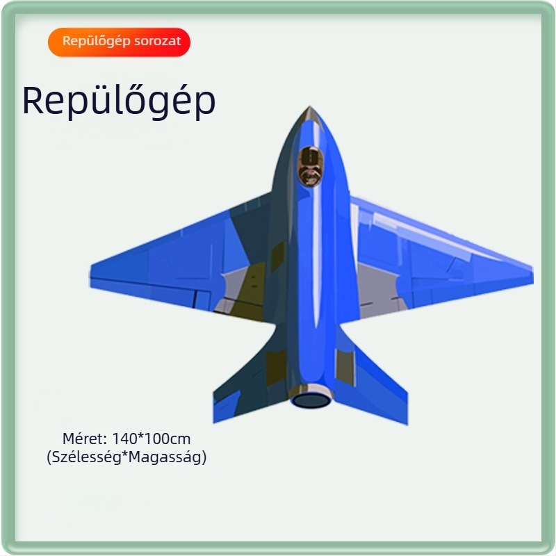 Új repülőgép sárkányrepülő gyerekeknek felnőtt kezdő kezdő Weifang kiváló minőségű szellő könnyű repülés vonalvadász sárkányrepülővel