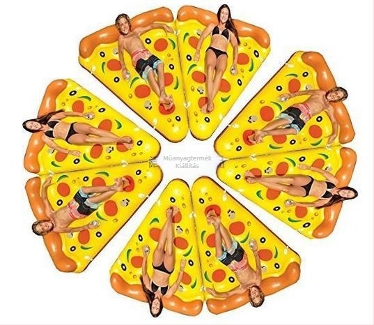 Vízi felnőtt felfújható pizza úszó evezős görögdinnye ananász citrom úszó ágy légpárna úszó deszka sodródó úszás úszó evezős