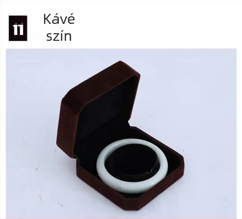 Bársony ékszerdoboz új karkötő csomagoló doboz bársony kijelző doboz karkötő csomagoló doboz bársony nyolcszögletű doboz karkötő doboz