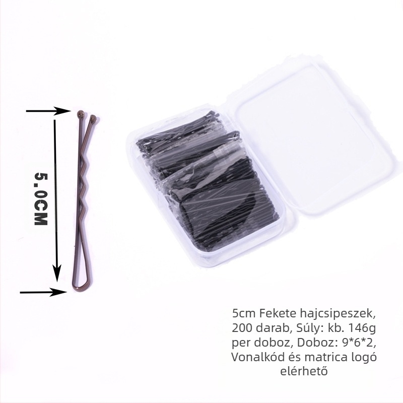 Forró fekete szócsat Arany hajcsat Kerek hajcsat Fejfedő Korongos Hajdobozos Hajcsat