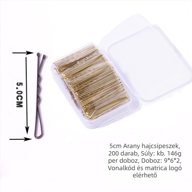 Forró fekete szócsat Arany hajcsat Kerek hajcsat Fejfedő Korongos Hajdobozos Hajcsat