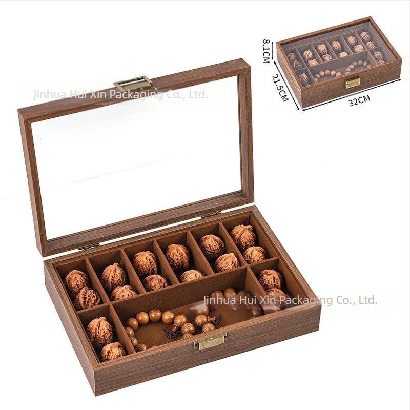 Óradoboz nagykereskedelem, csúcskategóriás óratároló ékszerdoboz, kész bőr óra, átlátszó ablakos tárolódoboz