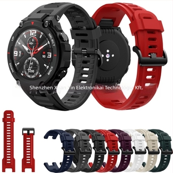 Amazfit T-Rex szilikon szíjhoz, Huami A1918 Tyrannosaurus Rex univerzális csere csuklópánt