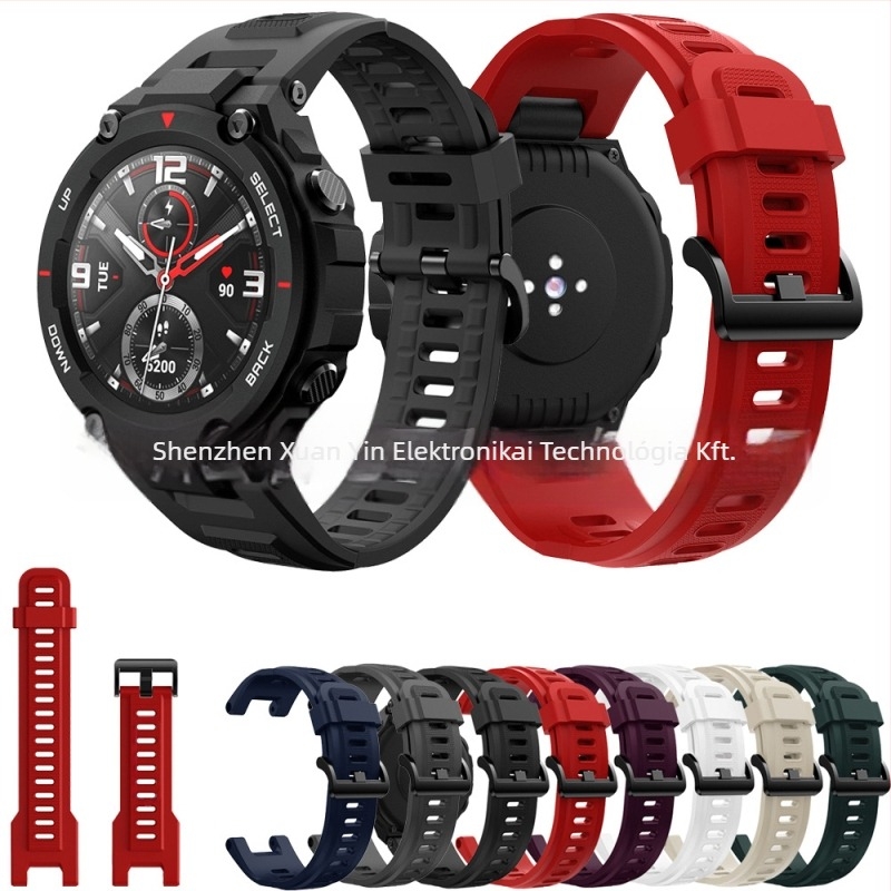 Amazfit T-Rex szilikon szíjhoz, Huami A1918 Tyrannosaurus Rex univerzális csere csuklópánt