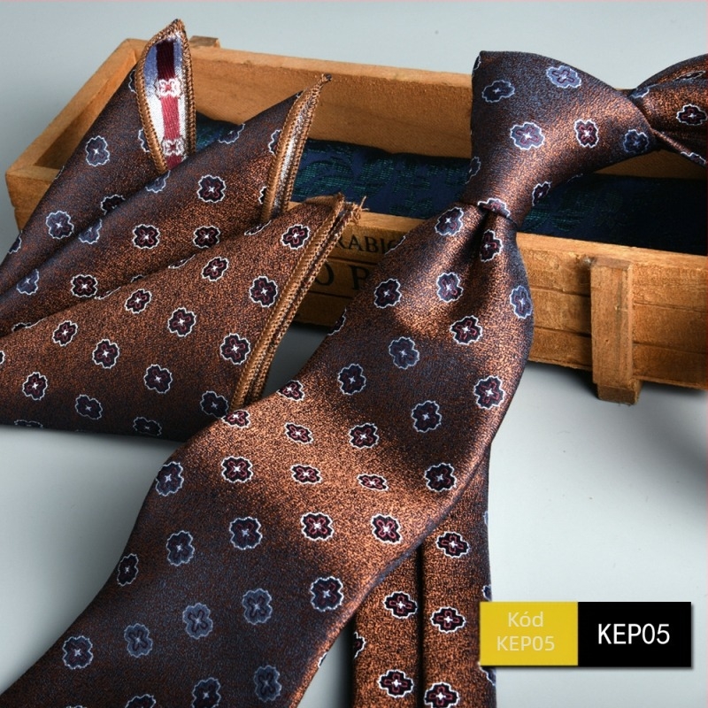 Férfi alkalmi viselet, kétrészes öltöny, virágmintás, 7,5 cm-es, kézzel verve, új, raktáron, jacquard, Shengzhou