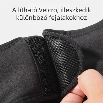 Téli, hangszigetelt, meleg fülvédők, állítható, tépőzáras, gyapjúval bélelt síelési, sport fülvédő, kültéri, lovaglós, férfiaknak és nőknek való hajpánt