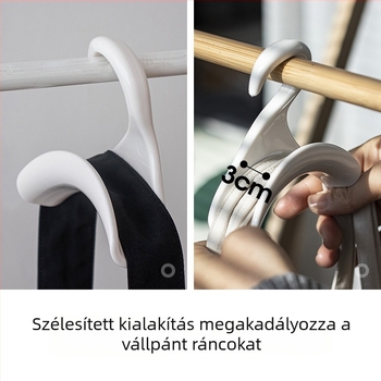Frost Mountain táska akasztó, íves akasztó, táska nyakkendő, selyemsál, kalaptartó, ruhásszekrény akasztó öv, multifunkcionális akasztó