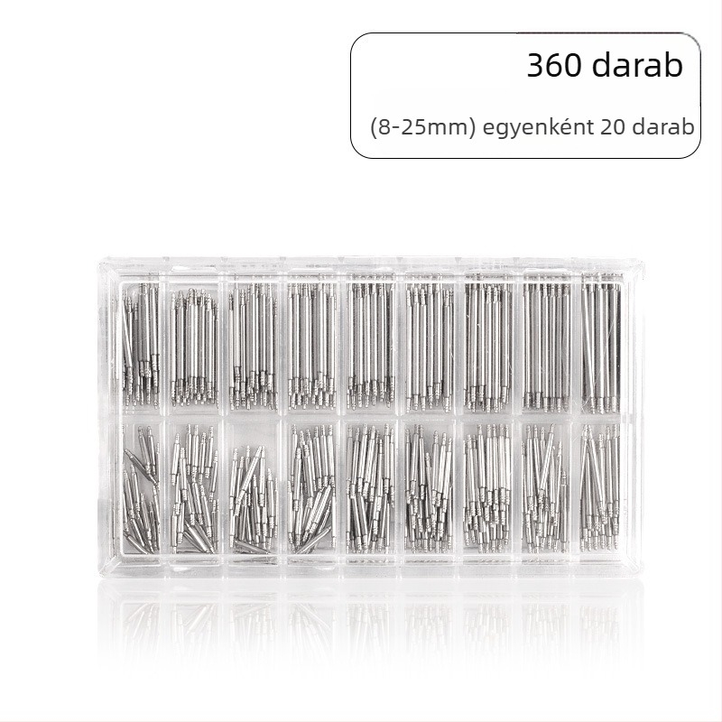 Órajavító szerszámok Óra tartozékok Szíj összekötő tengely Rozsdamentes acél nyers füldoboz 360 fokos nyers fültű fülbevalók