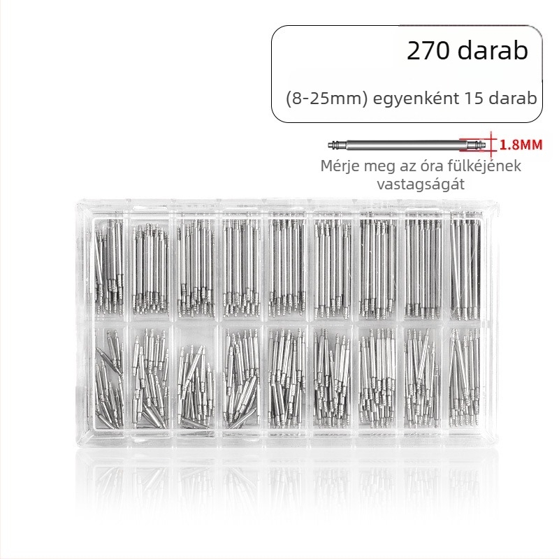 Órajavító szerszámok Óra tartozékok Szíj összekötő tengely Rozsdamentes acél nyers füldoboz 360 fokos nyers fültű fülbevalók