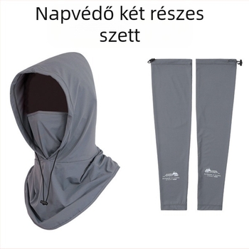 Férfi napvédő maszk, ultraibolya sugárzás elleni nyakvédelem, nyári szabadtéri vezetés, lovaglás, horgászat, teaszedés, napkalap, női napvédő hüvely
