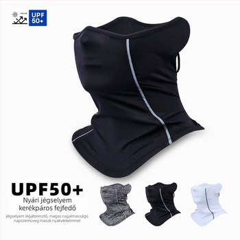 Határokon átnyúló nagykereskedelmi nyári új jég selyem napvédő maszk férfiaknak tavaszi és nyári kültéri kerékpározáshoz horgászathoz nyakkendő lélegző