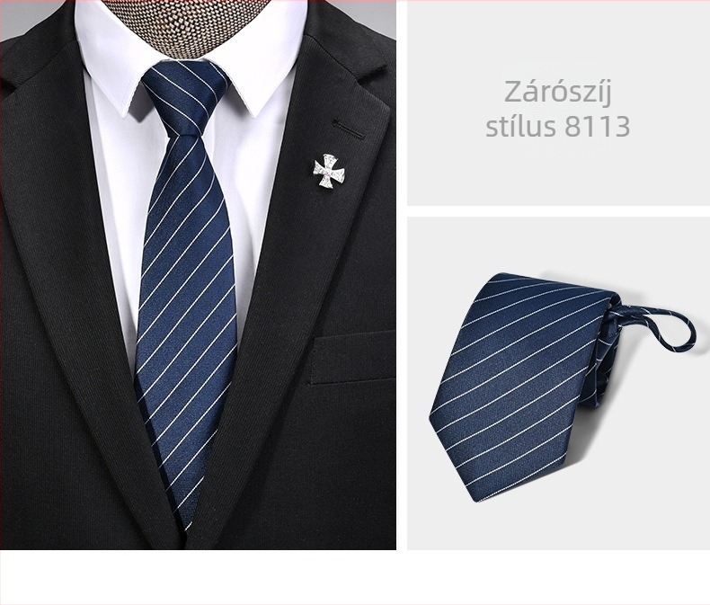 Cipzáras, megkötős, férfi, egy húzós, üzleti, esküvői, könnyen húzható, széles ruha, gyárilag raktáron 1