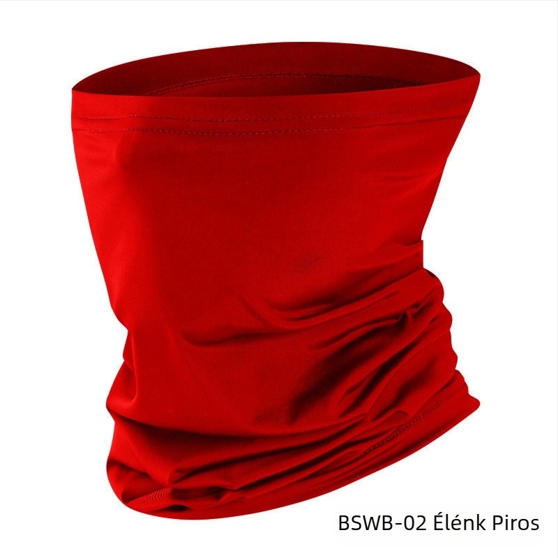 Nyári többfunkciós fényvédő gallér kültéri sportfelszerelés kerékpár motorkerékpár jég selyemsál lovaglómaszk