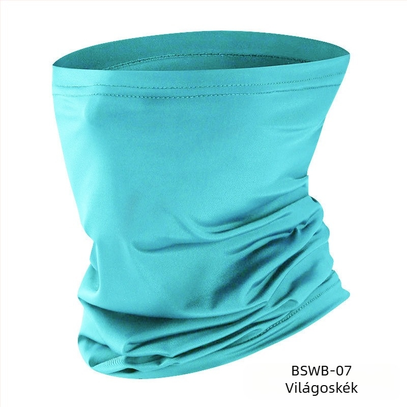 Nyári többfunkciós fényvédő gallér kültéri sportfelszerelés kerékpár motorkerékpár jég selyemsál lovaglómaszk