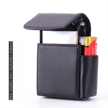 Gyári nagykereskedelmi egész dobozos cigarettatartó cigarettatáska öves cigarettatartó öngyújtó pozícióval nyomásgátló divatos ajándék többszínű folt